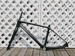 Flyxii Spares 26er Carbon Fiber Mountain Bike Frame 16" - 3K carbon Matt MTB Frame for BSA + Carbon Bicycle FORK 26