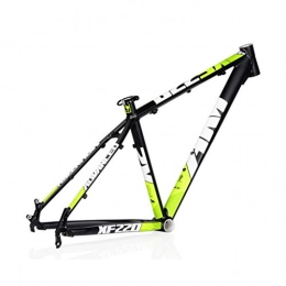 Mountain Bike Spares AM / XF220 Mountain Bike Frame, 26 / 27.5 Inch Lightweight Aluminum Alloy Bike Frame, Suitable For DIY Assembly Of Mountain Bike Accessories(Black / green (Size : 27.5")