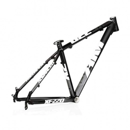 Mountain Bike Spares AM / XF220 Mountain Bike Frame, 26 / 27.5 Inch Lightweight Aluminum Alloy Bike Frame, Suitable For DIY Assembly Of Mountain Bike Accessories(Black / white (Size : 26")