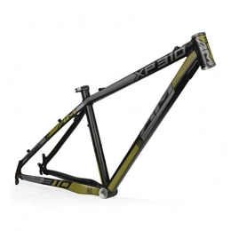 Mountain Bike Spares AM / XP310 Mountain Bike Frame, 26 / 16 Inch Lightweight Aluminum Alloy Bike Frame, Suitable For DIY Assembly Of Mountain Bike Accessories(Black / green