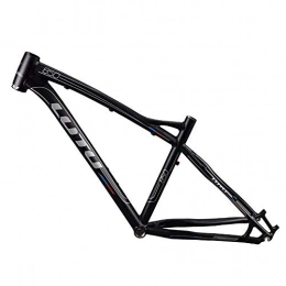 AndyJerzy Spares AndyJerzy Mountain Bike Frame Bicycle Frame Aluminum Frame Ultra-light Frame 26 Inch (Color : Black, Size : One size)