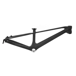 Azusumi Spares Azusumi 20 Inch Bicycle Frame Quick Release Lightweight Carbon Fiber Mountain Bike Frame for Bike Accessories