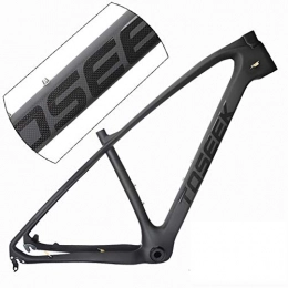 SJSF Y Spares Bike Frames Bikes CyclingFull Carbon MTB Frame 27.5er Cadre Carbone t800 Carbon Mountain Bike Frame 27.5 Super Light Bicycle Frame 1200G, 27.5 * 15inches