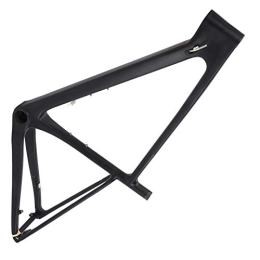 Shanrya Spares Carbon Fiber Front Fork Frame, Corrosion Resistant Lightweight High Hardness Professional Bike Front Fork Frame with Ube Shaft for Mountain Bicycle(29ER*19 inch)