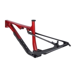 DAUZ Spares DAUZ Bicycle Frame, High Strength Anti-corrosion Mountain Bike Frame for Off-road Riding