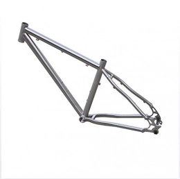 DBG Spares DBG Ultra-light weight Titanium alloy mountain bike off-road frame travel road bike frame is better than carbon fiber riding equipment, 29 * 18inch