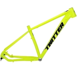 DHNCBGFZ Spares DHNCBGFZ MTB Frame 27.5 / 29er Mountain Bike Frame 15'' / 17'' / 19'' Aluminum Alloy Hardtail Mountain Bike Frame Barrel Shaft 12 * 148mm BSA68 Routing Internal (Color : Fluorescent yellow, Size : 29x17'')