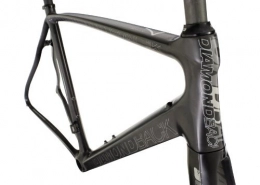 Diamondback Podium 7 SL Bike Frameset (Carbon/Black, 52-cm)