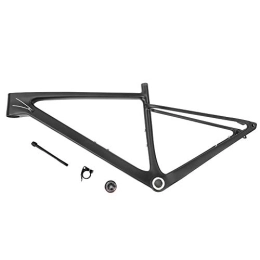 Drfeify Mountain Bike Frames Drfeify Bike Front Fork Frame, Bicycle Frame with Head Parts Tube Shaft for Mountain Bicycle