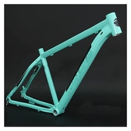 FAXIOAWA Spares FAXIOAWA Bicycle Frame 27.5er 29er MTB Aluminum Disc Brake MTB Frame (Color : 27.5 Green, Size : 17inch)