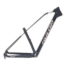 FAXIOAWA Mountain Bike Frames FAXIOAWA T800 Carbon Fiber Mountain Bike Frame27.5 / 29 Inch Bike Accessories, Accessories High-Strength Frame, Bottom Bracket Road Carbon Bike Frame (Color : Black, Size : 29in)