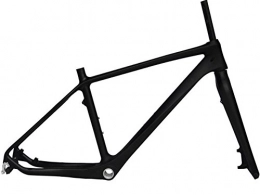 Flyxii Mountain Bike Frames Flyxii Full Carbon Matt Mountain Bike MTB Bicycle Frame 18" Fork ( for BSA )
