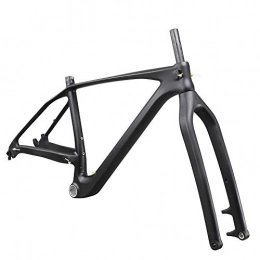 GONGJU Spares GONGJU 29er boost 27.5er boost hardtail mountain frame front 110 * 15mm and rear 148 * 12mm axle with PF30 UD matt finished, 29er plus UD matt, 18inch