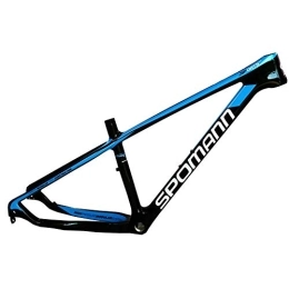 HCZS Spares HCZS Bike Frames 27.5ER carbon fiber mountain bike frame Axle bicycle Seat tube 31.6mm Weight 1200g Blue / Green
