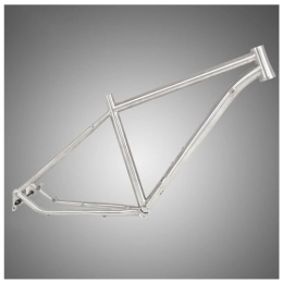 HIMALO Mountain Bike Frames HIMALO 27.5 / 29er MTB Frame Titanium Alloy Mountain Bike Frame 15.5'' / 17'' / 19'' XC AM Rigid Frame Lightweight Disc Brake Thru Axle 12x142mm (Size : 29 * 19'')