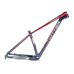 HIMALO Mountain Bike Frames HIMALO 27.5er 29er Mountain Bike Frame Carbon Fiber MTB Disc Brake Frame 15'' / 17'' / 19'' Hardtail Frame QR 135mm Internal Routing XC / AM (Size : 29 * 19'')