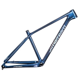 HIMALO Mountain Bike Frames HIMALO Carbon MTB Frame 27.5er 29er Hardtail Mountain Bike Frame 15'' 17'' 19'' Disc Brake Bicycle Frame Thru Axle 12x142mm Internal Routing (Color : Discoloration A, Size : 29 * 19'')