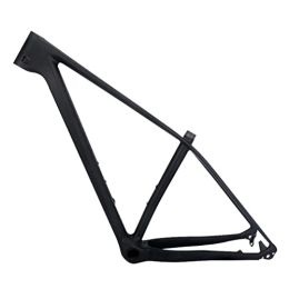 HIMALO Mountain Bike Frames HIMALO Full Carbon MTB Frame 29er Hardtail Mountain Bike Frame 15'' 17'' 19'' Disc Brake Thru Axle 12x148mm Boost Bicycle Frame Internal Routing (Size : 29 * 17'')