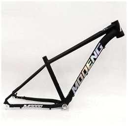 HIMALO Mountain Bike Frames HIMALO Mountain Bike Frame 29er Aluminum Alloy Disc Brake MTB Frame 15'' / 17'' / 19'' BSA68 Internal Routing 135mm QR Frame, For 29er Wheels (Color : Black, Size : 29 * 15'')
