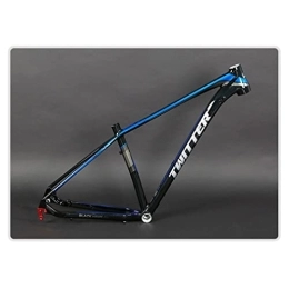 HIMALO Spares HIMALO MTB Frame 27.5 / 29er Hardtail Mountain Bike Frame 15'' / 17'' / 19'' XC Aluminum Alloy Frame Disc Brake Routing Internal QR 135mm (Color : Black Blue, Size : 27.5 * 19'')