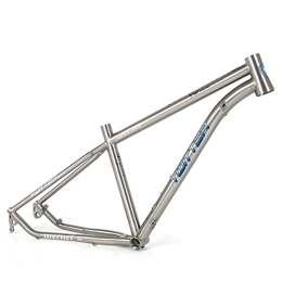 HIMALO Spares HIMALO MTB Frame 27.5 / 29er Mountain Bike Frame 15.5'' / 17'' / 19'' Lightweight Titanium Alloy Rigid Frame Disc Brake Thru Axle 12x142mm XC AM (Size : 27.5 * 17'')