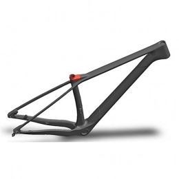 HNXCBH Spares HNXCBH Bicycle frameset Carbon Bike Frame Carbon MTB Frame 27.5 27.5+ Carbon Mountain Bike Frame Carbon Bicycle Frame (Color : Matt Black, Size : 27.5 Plus x 15 Inch)