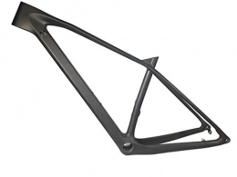 HNXCBH Mountain Bike Frames HNXCBH Bicycle frameset Carbon Fiber Boost Frame Outdoor Mountain Bike Accessories Mtb Bike Frame 148 * 12 Maximum Tire 2.35 (Color : All black no logo, Size : 29er 15 inch BSA)