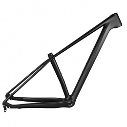 HONYGE Mountain Bike Frames HONYGE LXGANG Bicycle accessories Outdoor sports Carbon fiber frame, 29 inch full carbon fiber mountain bike frame adult outdoor riding