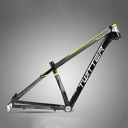 Hrsein Mountain Bike Frames Hrsein Aluminum alloy mountain bike frame model, 27.5 inch 29 inch mountain frame, suitable for 31.6mm seat tube + 34.9mm tube clamp, C, 29 * 19 inches