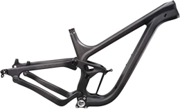 ICANIAN Mountain Bike Frames ICANIAN 29 Full Suspension Full Carbon MTB Boost Frame P9 XS / S / M / L BSA Mountain Bike Frame 148 x 12 mm Thrust Axle (M)