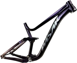 InLiMa Spares InLiMa Frame 27.5er / 29er Mountain Bike Suspension Frame 16'' / 18'' DH / XC / AM Disc Brake Frame Boost Thru Axle 148mm (Size : 29 * 16'') (Color : Purple, Size : 16 inches)