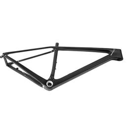 LIUTT Mountain Bike Frames LIUTT Bike Front Fork Frame, Carbon Fiber Bike Front Fork Frame Disc Brake with Head Parts Tube Shaft for Mountain Bicycle