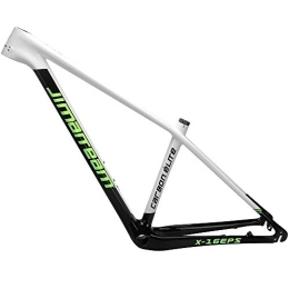 LJHBC Spares LJHBC Bike Frames 27.5 / 29ER mountain bike frame Carbon fiber T800 Fits 31.6 seat tube Frame set for Competitive game Outdoor cycling (Size : 27.5X17in)