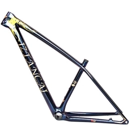 LJHBC Mountain Bike Frames LJHBC Bike Frames Carbon fiber mountain bike frame 799g Bicycle parts for Mechanical variable speed or DI2 27.5 / 29ER (Color : 27.5er, Size : 15in)