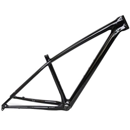 LJHBC Spares LJHBC Bike Frames Mountain bike frame With seat tube Carbon fiber T1000 Off-road riding equipment Wheel set 27.5 / 29ER (Color : 29ER, Size : 17in)