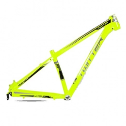 MAIKONG Spares MAIKONG Aluminum alloy Mountain Bike Frame Full Aluminum alloy Lightweight MTB Frame Mountain Bicycle Frame 29er MTB Bicycle Frame Internal Cable Routing, Yellow, 17