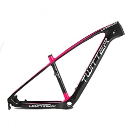MAIKONG Mountain Bike Frames MAIKONG Carbon Fiber Mountain Bike Frame Racing Bicycle Frame BSA68 Unibody internal Cable Routing T800 Ultralight matte / glossy paint Suitable for mountain competitions, XC off-road, 3, 17.5