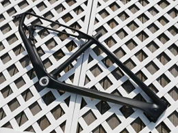 Flyxii Mountain Bike Frames MTB Bike Frame 26er 3K Carbon Fiber Glossy Mountain Bicycle Frame 18" frame FOR BSA