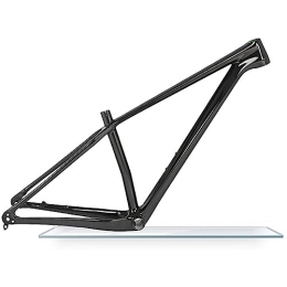 DHNCBGFZ Spares MTB Carbon Bike Frame 27.5er 29er 142x12mm Thru Axle Mountain Bike Frame 15.5'' / 17'' / 19'' Hardtail Bicycle Disc Brake BB92 Bottom Bracket Routing Internal (Color : 29''glossy, Size : 19'')