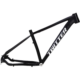 DHNCBGFZ Spares MTB Frame 27.5er 29er Hardtail Mountain Bike Frame 15''17''19'' Aluminum Alloy Disc Brake BSA68 Bicycle Frame 148 * 12mm Thru Axle Routing Inside (Color : Black, Size : 27.5x15'')