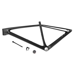 Naroote Spares Natruss Bike Front Fork Frame Carbon Fiber Disc Brake with Head Parts Tube Shaft for Mountain Bicycle