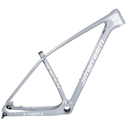 OKUOKA Mountain Bike Frames OKUOKA Bike Front Suspension Bike Frames T800 Carbon fiber mountain bike frame 29ER Universal bicycle accessories Variable speed brake 15.5 / 17 / 19 / 21in Color can be customized (Size : 29x17)