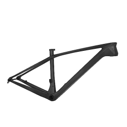 Oumefar Hardtail Carbon Frame, Bicycle Carbon Frame Inner Steering 17 Inch for Mountain Bikes