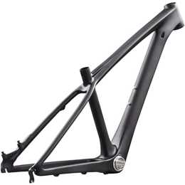 PPLAS Spares PPLAS 26er Carbon mtb frame mtb carbon frame 26er 14 inch carbon mtb frame 26 carbon kids frame with headset clamp (Color : 3k, Size : 14inch glossy)