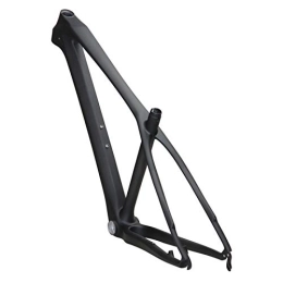 PPLAS Spares PPLAS 27.5er Carbon MTB Frame 27.5 Mountain Bike Frame Carbon Bike Frame 3k Glossy / Matte 15 / 17 / 19" (Color : 3k Glossy, Size : 17inch)
