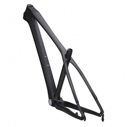 PPLAS Spares PPLAS 27.5er Carbon MTB Frame 27.5 Mountain Bike Frame Carbon Bike Frame 3k Glossy / Matte 15 / 17 / 19" (Color : 3k Glossy, Size : 19inch)
