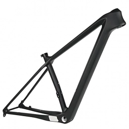 PPLAS Spares PPLAS Carbon MTB Frame 29er Carbon Mountain Bike Frame B.S.A 148 * 12mm B.o.o.s.t or 142 * 12mm Thru Axle MTB Bicycle Frame 15 / 17 / 19" (Color : UD Black Glossy, Size : 15inch 142x12mm)