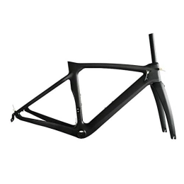 QDY Mountain Bike Frames QDY-Carbon Fiber 700C Mountain Bike Frame Black (Fork)