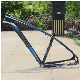 QHIYRZE Mountain Bike Frames QHIYRZE Aluminum Alloy Disc Brake Mountain Bike Frame 27.5er Hardtail MTB Frame 135mm Quick Release Bicycle Frame 17'' BSA68, For 27.5 Inch Wheel (Color : Blue, Size : 27.5 * 17'')