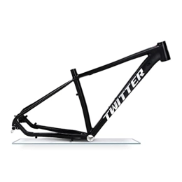 QHIYRZE Spares QHIYRZE Hardtail Mountain Bike Frame 27.5 / 29er Aluminum Alloy Disc Brake Frame Thru Axle 12 * 148mm Boost MTB Frame 15'' / 17'' / 19'' XC Bicycle Frame BSA68 (Color : Black, Size : 19'')